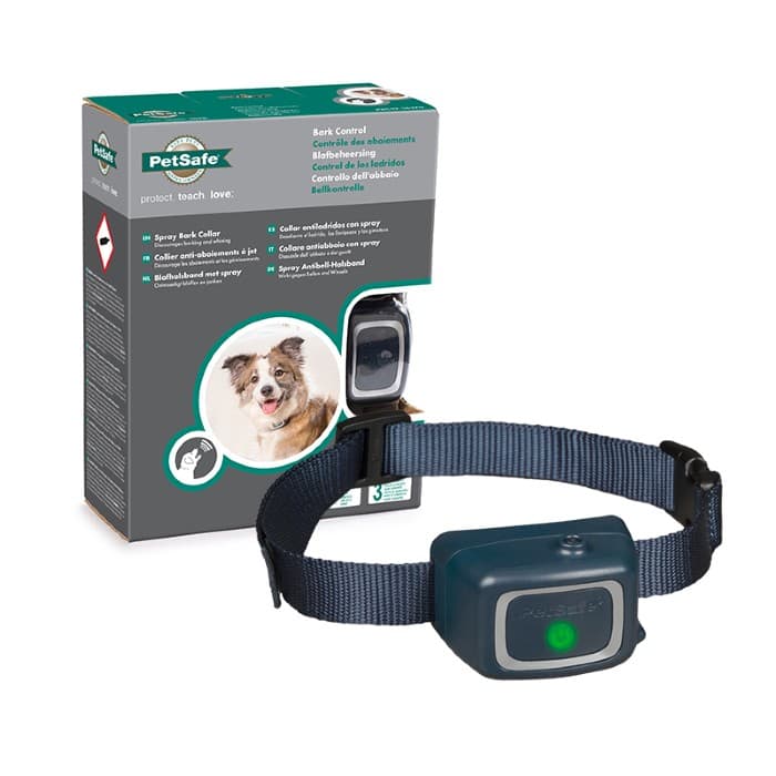 Citronella barking dog collars to control barking dog problems