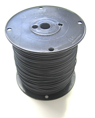 large roll of dog fence wire