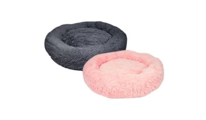 Calming Soft Donut Pet Bed For Dogs and Cats