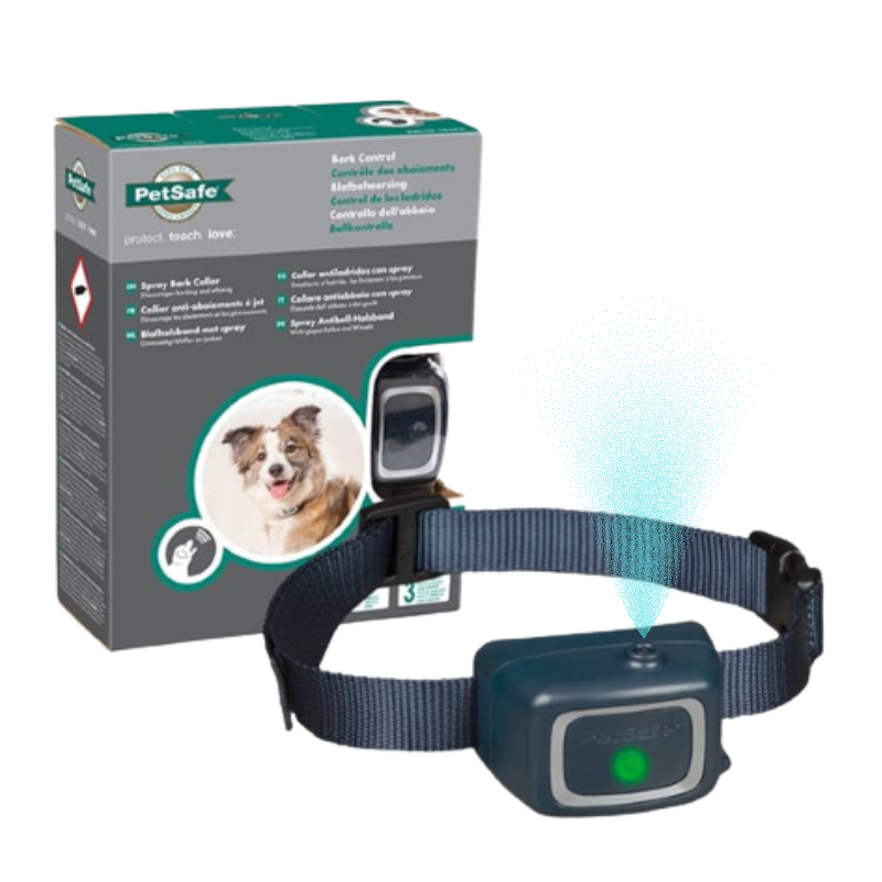PetSafe Rechargeable Citronella Spray Bark Collar The Dog Line