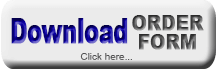 A button with the text 'Download Order Form' and 'Click Here,' prompting users to download the order form for the Dangerous Dog Collar.