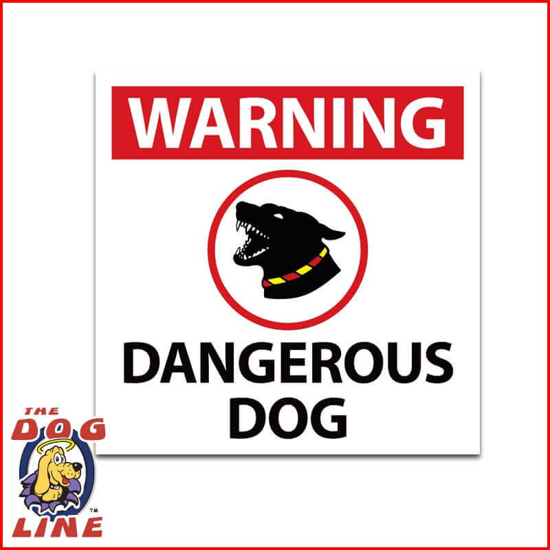 Dangerous Dog Sign NSW New South Wales