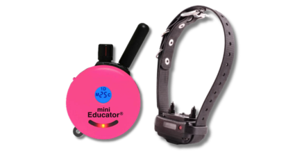 Ecollar ET-300 Mini Educator Remote Dog Training Collar Pink Series
