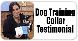 Learn More - Dog Training Collar Testimonial
