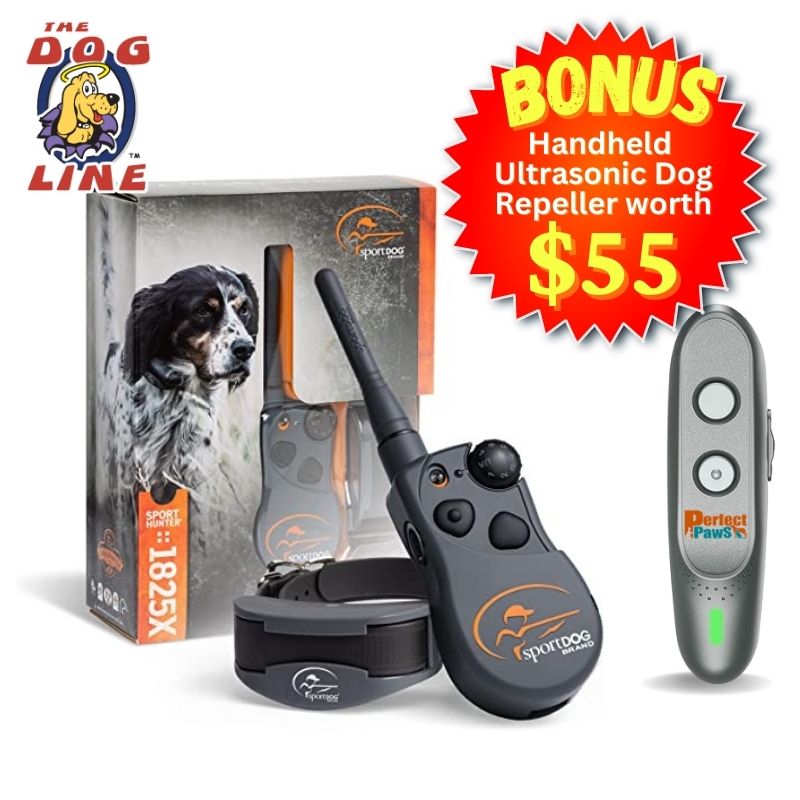 SportDOG Remote Training CollarSD1825XE with FREE! Hand Held